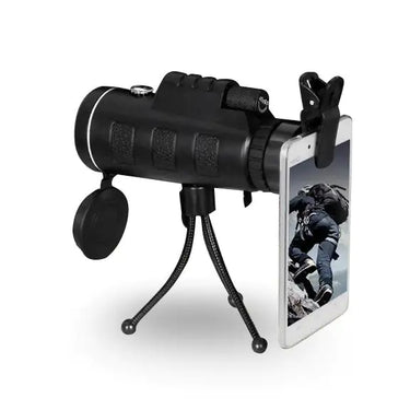 Zoomable 60X Monocle Binocular with Smart Phone attachment